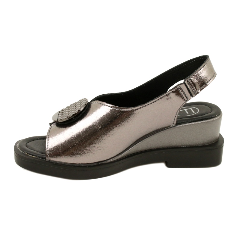 Wedge Sandaalit Gun Metal Filippo DS4469/23 ruskea 2
