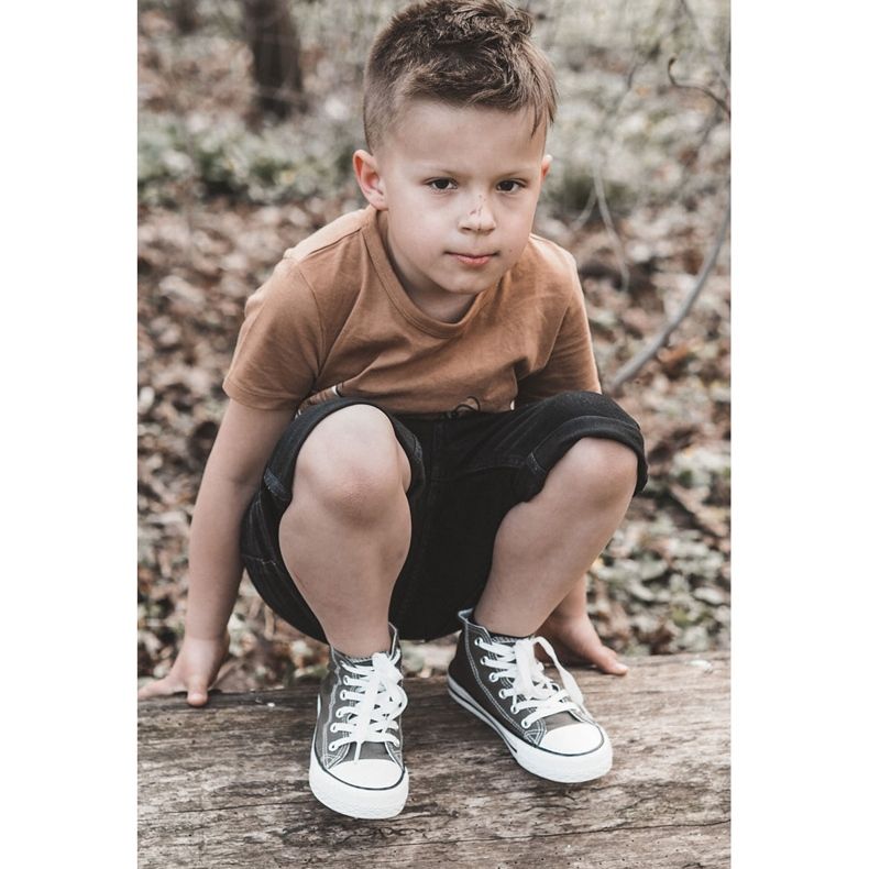 Lasten korkean vihreän khaki-lenkkarit 2