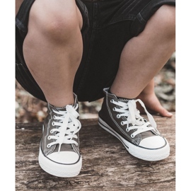 Lasten korkean vihreän khaki-lenkkarit 3