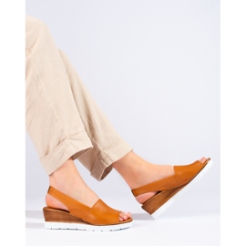 W. Potocki Naisten kiila sandaalit ruskea Potocki 1