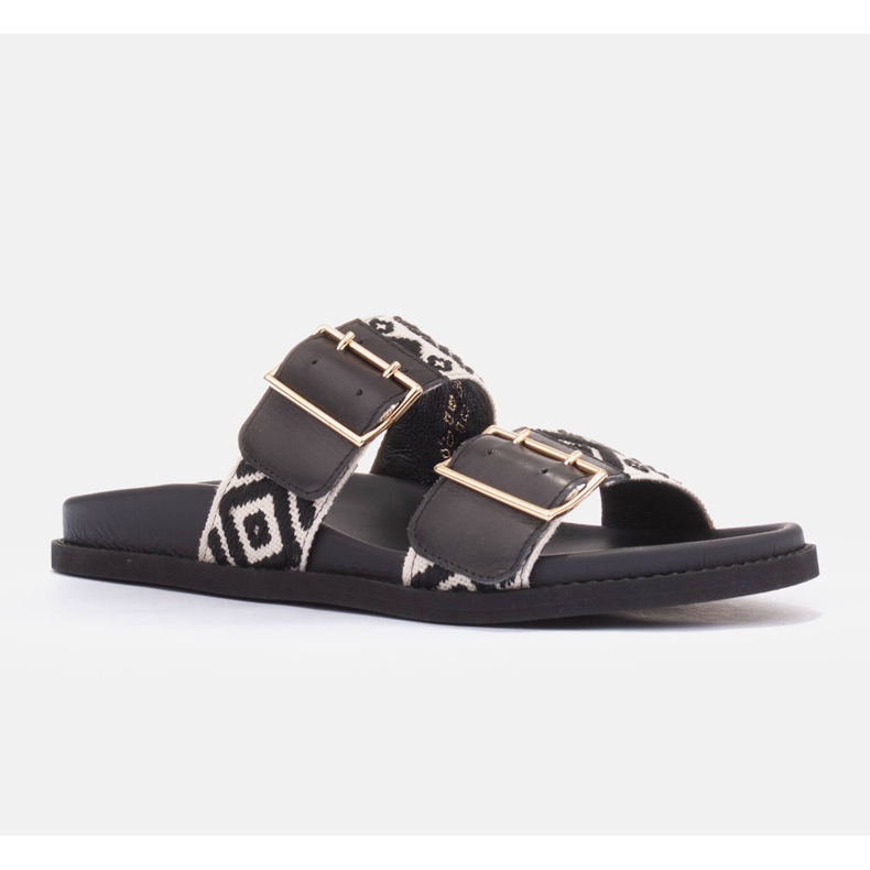 Marco Shoes Tossut soljilla musta 1