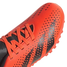 Adidas Predator Accuracy.4 GW7086 jalkapallokengät oranssi appelsiinit ja punaiset 1