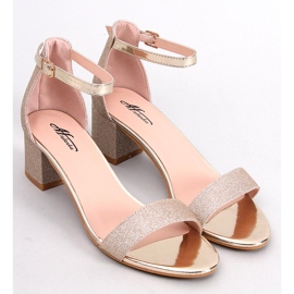 Costello Gold -korkoiset sandaalit kultainen 1