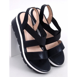 Sethi Black wedge sandaalit musta 1