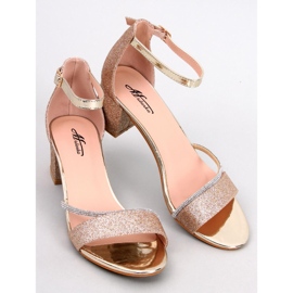 BM Altidore Gold matalakorkoiset sandaalit kultainen 1