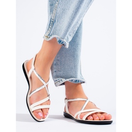 Vinceza naisten valkoiset sandaalit valkoinen 2