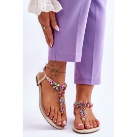 Suede varvastossut Stones Beige France 1