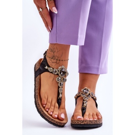 FB2 Varvastossut Cork Platform Musta Naomi 1