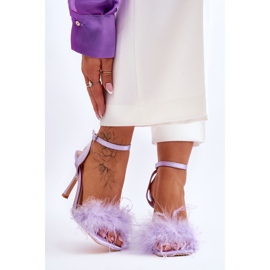 FB2 Naisten violetit Tiffany-sandaalit violetti 2