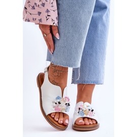 Vinceza Naisten nahkasandaalit kivillä White Mersea musta 1