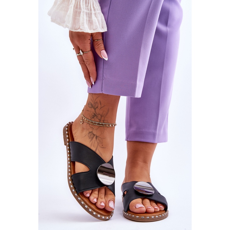 Vinceza Naisten mustat Kenley-korkokengät 1