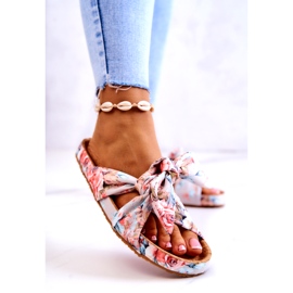 Klassiset tossut kukilla Big Star JJ274703 Vaaleanharmaa 1