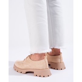 Shelovetin mustat kengät paksulla pohjalla 1