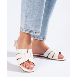 Klassiset naisten tossut, valkoiset Shelovet valkoinen 1