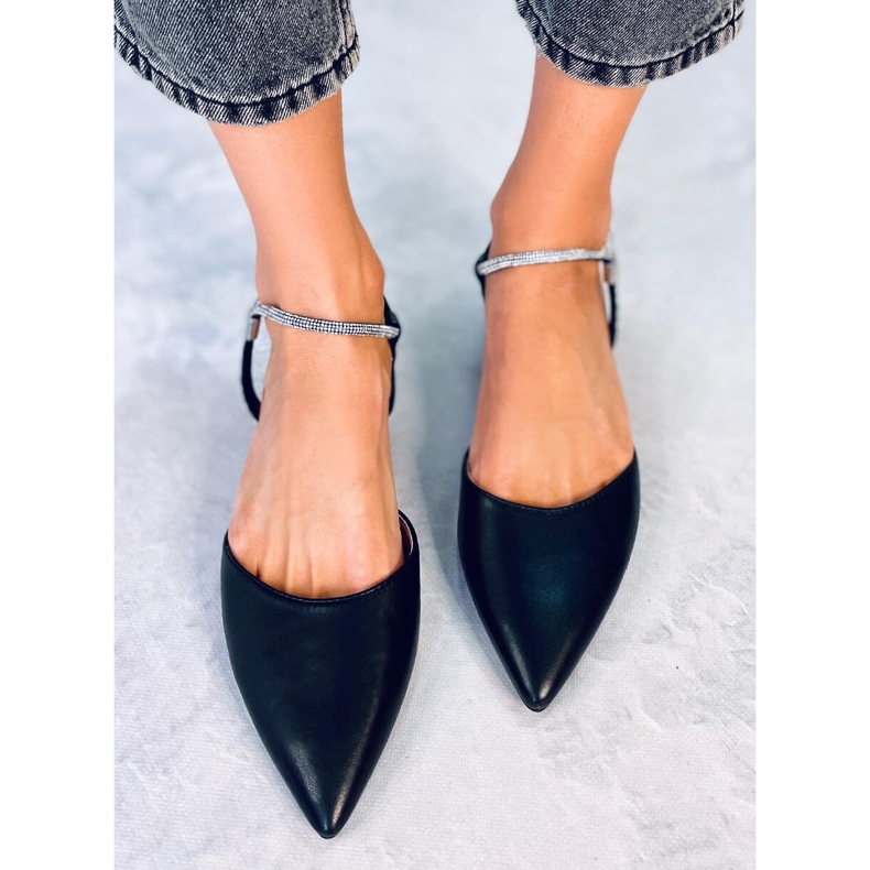 BM Durie Black avokorkoiset balettihousut musta 2