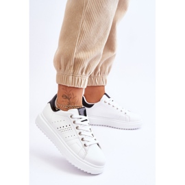 Naisten urheilukengät valkoinen ja musta Ole ensimmäinen! 2