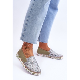 Naisten nahkakengät Maciejka 03512-51 Vihreä 2