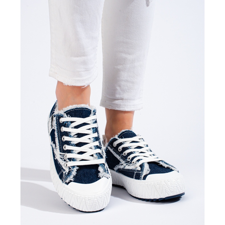 Shelovet laivastonsiniset alustalenkkarit sininen 1