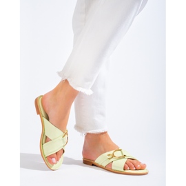 Naisten vihreät Shelovet-tossut 1