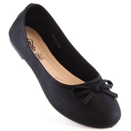 Ballerinat jousella eVento W 1136 musta 1