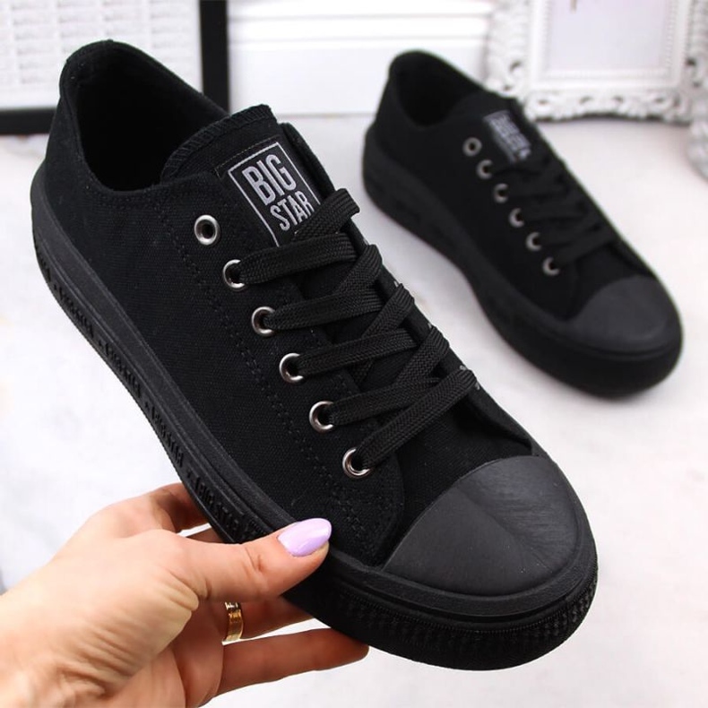 Tennarit alustalla Big Star W INT1874A mustat 1