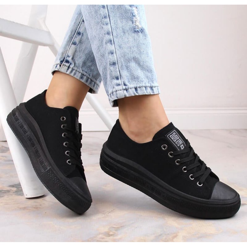 Tennarit alustalla Big Star W INT1874A mustat 2