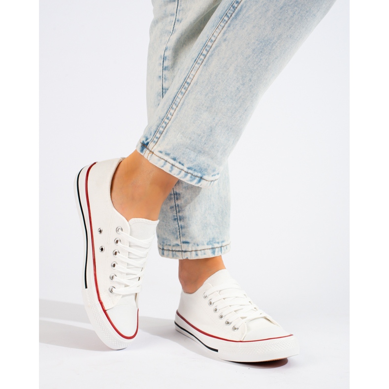 J. Star Klassiset valkoiset lenkkarit valkoinen 1