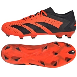 Adidas Predator Accuracy.3 L Fg M GW4601 jalkapallokengät punainen appelsiinit ja punaiset 1