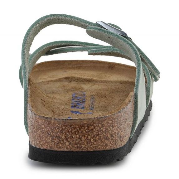 Birkenstock Franca ruiskutetut niitit Matcha-tossut W 1024267 vihreä 3