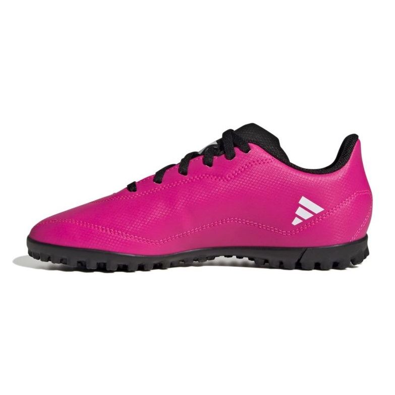 Adidas X Speedportal.4 Tf Jr GZ2446 jalkapallokengät vaaleanpunainen ruusuja ja violetteja 1