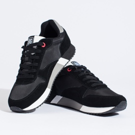 Miesten urheilukengät mustat Big Star LL174158 Memory foam 2