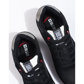 Miesten urheilukengät mustat Big Star LL174158 Memory foam 1