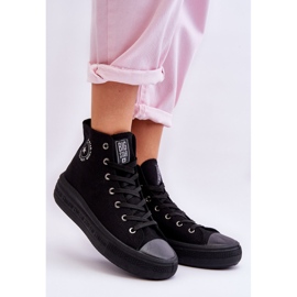 Naisten korkeat tennarit Big Star LL274A182 musta 2