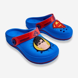 Zaxy Lasten Crocs Superman Grendene Kids JJ385004 Sininen 2