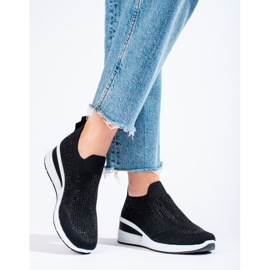 Shelovet mustat tekstiilikiilalenkkarit 1