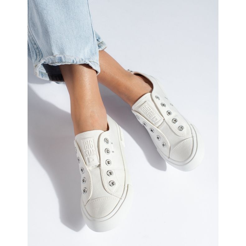 Valkoiset tennarit LL274162 Big Star valkoinen 1