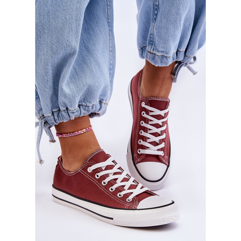 FR1 Naisten klassiset matalat tennarit, ruskea Vegas 2