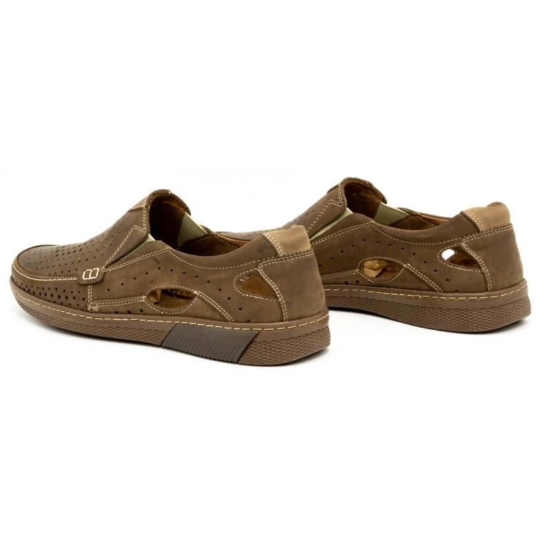 Olivier Miesten nahkakengät 937MP ruskea 5