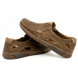 Olivier Miesten nahkakengät 937MP ruskea 4