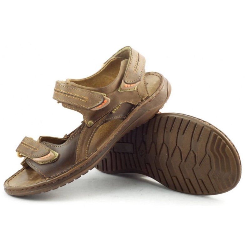 Polbut SA04 ruskeat sandaalit 2