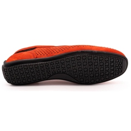 Polbut Miesten nahkakenkä 2105P punainen 1