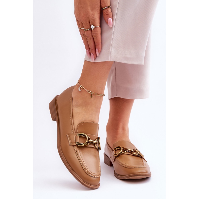 WS1 Klassiset naisten loaferit, ruskea Lorien 1