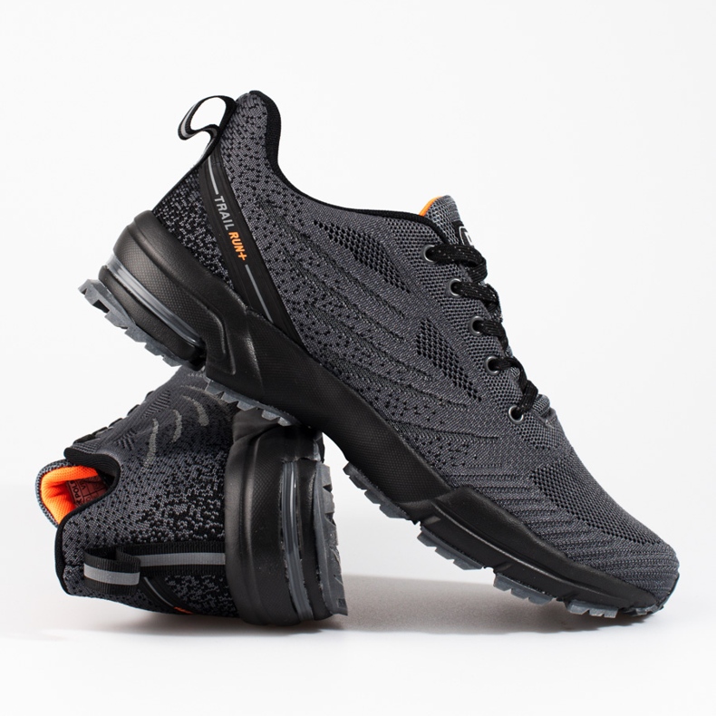 Harmaa DK miesten tekstiiliurheilukengät 1