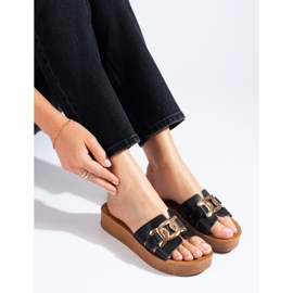 Naisten mustat Shelovet-tasotossut 1