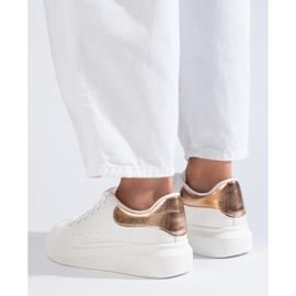 Shelovet naisten valkoiset urheilukengät valkoinen 1